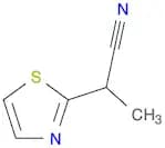 2-(1,3-thiazol-2-yl)propanenitrile