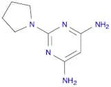 2-Pyrrolidin-1-ylpyrimidine-4,6-diamine