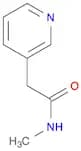 3-Pyridineacetamide,N-methyl-(6CI,9CI)