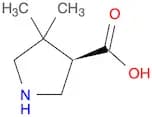 (R)-4,4-Dimethylpyrrolidine-3-carboxylic acid