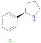 (2R)-2-(3-CHLOROPHENYL)PYRROLIDINE