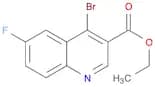 4-Bromo-6-fluoroquinoline-3-carboxylic acid ethyl ester