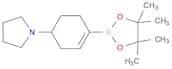 1-(4-(4,4,5,5-Tetramethyl-1,3,2-dioxaborolan-2-yl)cyclohex-3-en-1-yl)pyrrolidine