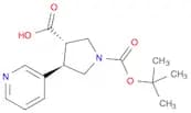 Boc-(+/-)-trans-4-(3-pyridinyl)-pyrrolidine-3-carboxylic acid
