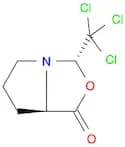 (3S)-Trichloromethyl-cis-tetrahydropyrrolo[1,2-c]oxazol-1-one