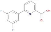 6-(3,5-Difluorophenyl)picolinic acid