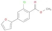 Methyl 2-chloro-4-(furan-2-yl)benzoate