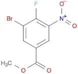 Methyl 3-broMo-4-fluoro-5-nitrobenzoate
