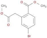 Methyl 4-bromo-2-(2-methoxy-2-oxoethyl)benzoate
