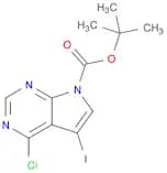 4-Chloro-5-iodo-pyrrolo[2,3-d]pyriMidine-7-carboxylic acid tert-butyl ester