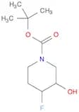 1-​Piperidinecarboxylic acid, 4-​fluoro-​3-​hydroxy-​, 1,​1-​dimethylethyl ester