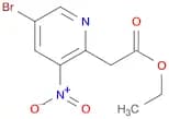 2-(5-Bromo-3-nitropyridinyl)acetic acid ethyl ester