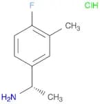 (1S)-1-(4-Fluoro-3-methylphenyl)ethylamine-HCl