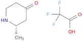 (2S)-2-Methylpiperidin-4-one trifluoroacetic acid
