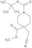 1-tert-Butyl 4-methyl 4-(cyanomethyl)piperidine-1,4-dicarboxylate