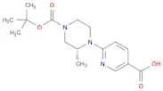 (R)-6-(4-(tert-Butoxycarbonyl)-2-methylpiperazin-1-yl)nicotinic acid