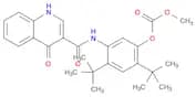 Carbonic acid 5-[[(1,4-dihydro-4-oxo-3-quinolinyl)carbonyl]amino]-2,4-bis(1,1-dimethylethyl)phenyl…