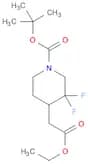 tert-Butyl 4-(2-ethoxy-2-oxoethyl)-3,3-difluoropiperidine-1-carboxylate