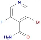 3-Bromo-5-fluoroisonicotinamide