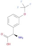 (2R)-2-Amino-2-[3-(trifluoromethoxy)phenyl]acetic acid