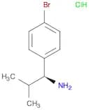 (1S)-1-(4-BROMOPHENYL)-2-METHYLPROPYLAMINE HYDROCHLORIDE