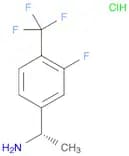 (1S)-1-[3-FLUORO-4-(TRIFLUOROMETHYL)PHENYL]ETHYLAMINE HYDROCHLORIDE