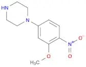 1-(3-Methoxy-4-nitrophenyl)piperazine