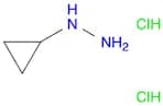 1-cyclopropylhydrazine dihydrochloride