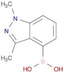 1,3-Dimethyl-1H-indazol-4-yl-4-boronic acid