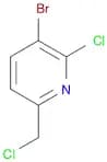 3-Bromo-2-chloro-6-(chloromethyl)pyridine