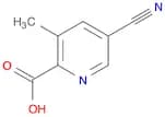 5-Cyano-3-methylpicolinic acid