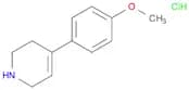 4-(4-Methoxyphenyl)-1,2,3,6-tetrahydropyridine hydrochloride