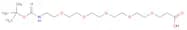 t-Boc-N-amido-PEG5-acid