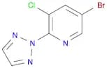 5-Bromo-3-chloro-2-(2H-1,2,3-triazol-2-yl)pyridine