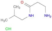 3-Amino-N-isobutylpropanamide hydrochloride