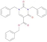 Benzyl 1,3-dibenzyl-2,4-dioxo-1,2,3,4-tetrahydropyrimidine-5-carboxylate