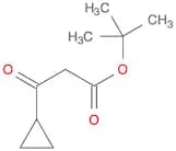 β-OXO-CYCLOPROPANEPROPANOIC ACID 1,1-DIMETHYLETHYL ESTER