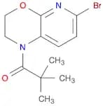 1-(6-Bromo-2,3-dihydro-1H-pyrido[2,3-b][1,4]-oxazin-1-yl)-2,2-dimethylpropan-1-one