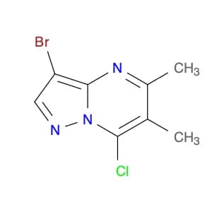 3-Bromo-7-chloro-5,6-dimethylpyrazolo[1,5-a]pyrimidine