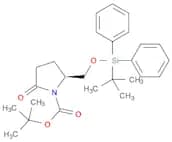 (2S)-2-[[[(1,1-Dimethyl ethyl)diphenylsilyl]oxy]methyl]-5-oxo-1-pyrrolidinecarboxylate-1,1-dimethy…