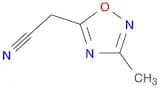 (3-methyl-1,2,4-oxadiazol-5-yl)acetonitrile