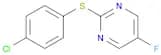 2-(4-Chloro-phenylsulfanyl)-5-fluoro-pyrimidine
