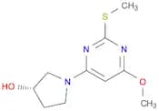 (S)-1-(6-Methoxy-2-methylsulfanyl-pyrimidin-4-yl)-pyrrolidin-3-ol