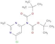 2-Methyl-6-[bis(tert-butoxycarbonyl)amino]-4-chloropyrimidine