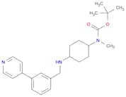 TERT-BUTYL METHYL(4-((3-(PYRIDIN-4-YL)BENZYL)AMINO)CYCLOHEXYL)CARBAMATE