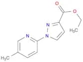 Ethyl 1-(5-methylpyridin-2-yl)-1H-pyrazole-3-carboxylate
