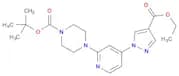 tert-Butyl 4-(4-(4-(ethoxycarbonyl)-1H-pyrazol-1-yl)pyridin-2-yl)piperazine-1-carboxylate