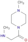 N-Methyl-n-[2-(4-methylpiperazin-1-yl)-2-oxoethyl]amine