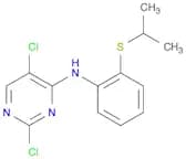 2,5-Dichloro-N-[2-(propan-2-ylsulfanyl)phenyl]pyrimidin-4-amine
