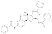 2-[(2R,3R,4R,5R)-5-(4-benzamido-2-oxo-1,2-dihydropyrimidin-1-yl)-2-[(benzoyloxy)methyl]-4-chloro-4…